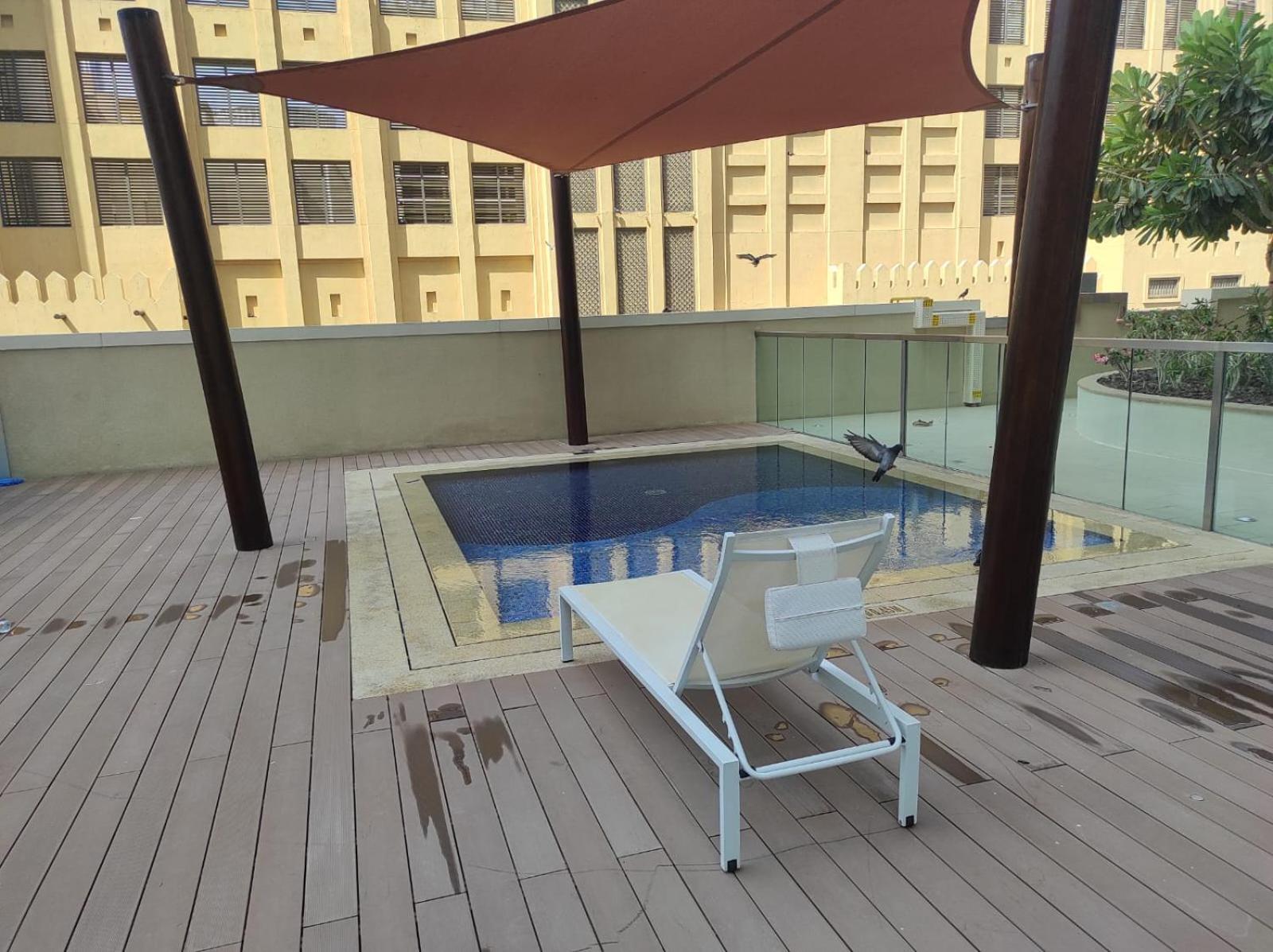 ドバイLux Bnb Bellevue Tower Downtownアパートメント エクステリア 写真